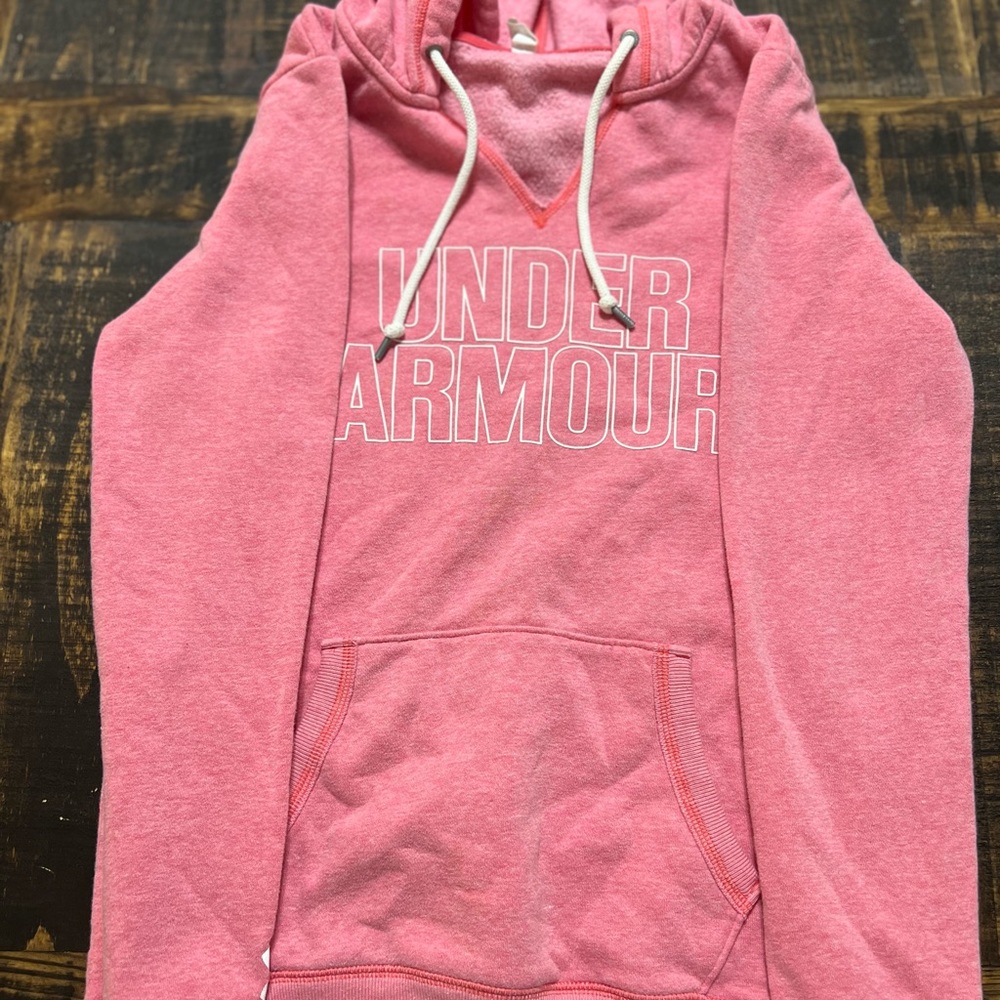 Pink Under Armor Sweatshirt